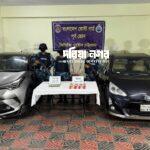 One arrested with drugs in Chattogram's Karnaphuli area: Two private cars seized.