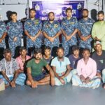 বঙ্গোপসাগরে ভাসতে থাকা ট্রলারসহ ১৩ জেলেকে উদ্ধার করলো বাংলাদেশ নৌবাহিনী