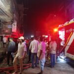 কক্সবাজার শহর ও রেললাইনে আগুন