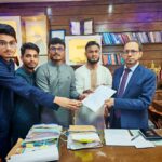 অপহরণ টেকাতে জেলা প্রশাসককে স্মারকলিপি প্রদান ছাত্রজনতার
