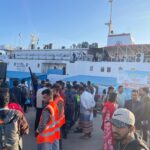 ১১৭৪ যাত্রী নিয়ে মৌসুমের প্রথম সেন্টমার্টিন যাত্রা করল তিন জাহাজ