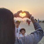 শেষ বিকেলে মুখরিত সৈকত, ডুবল ২০২৫ সালের সূর্য