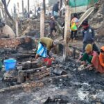 উখিয়া রোহিঙ্গা ক্যাম্পে ভয়াবহ অগ্নিকাণ্ড, পুড়েছে ৪৬৪ ঘর