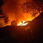 টেকনাফে আগুনে ১৫ বসতঘর ও ২ মন্দির ক্ষতিগ্রস্ত