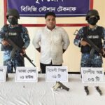 টেকনাফে বিদেশি পিস্তলসহ আটক ১