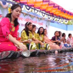 কক্সবাজারে শুরু হয়েছে রাখাইনদের জলকেলি উৎসব