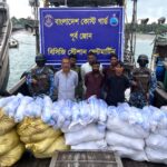 সেন্টমার্টিনে ৩২ কোটি টাকার অবৈধ কারেন্ট জাল জব্দ; আটক ৬