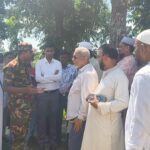 টেকনাফে সেনাবাহিনীর ক্যাম্প স্থাপনের সম্ভাব্য স্থান পরিদর্শনে এমপি শাহজাহান চৌধুরী